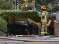 Wypadek autobusu w Warszawie