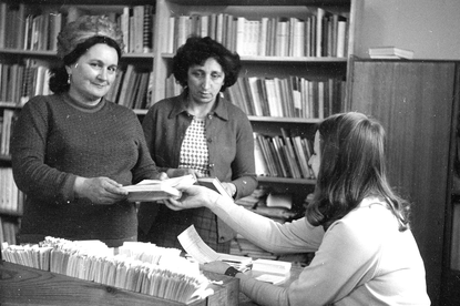 Biblioteka w PRL - materiał poglądowy