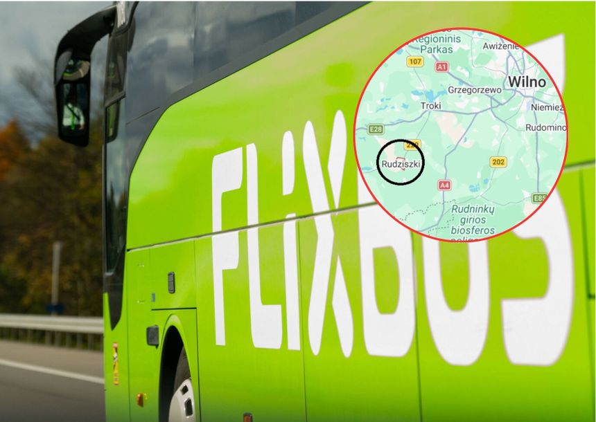 Wypadek autokaru na Litwie