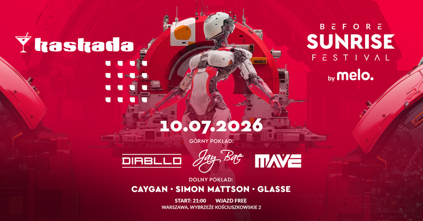 Plakat promujący Before Sunrise Festival
