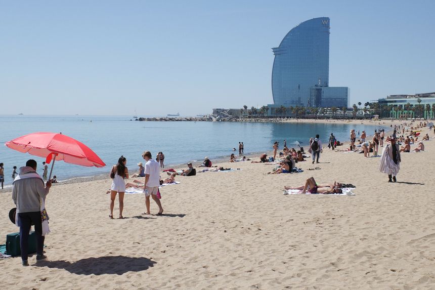 Plaża w Barcelonie - materiał prasowy