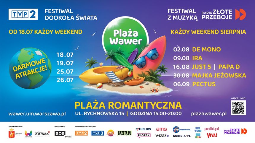 Plaża Wawer 2026