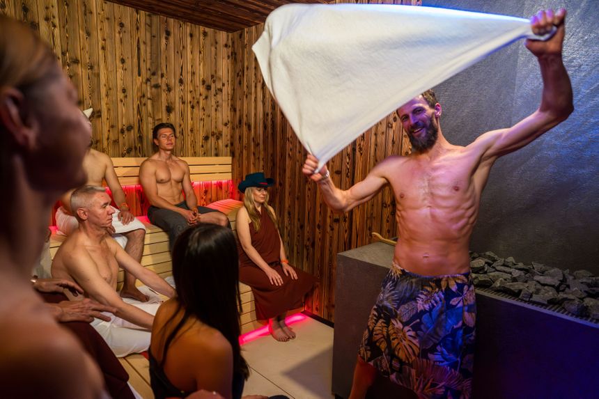 Sauna ogień