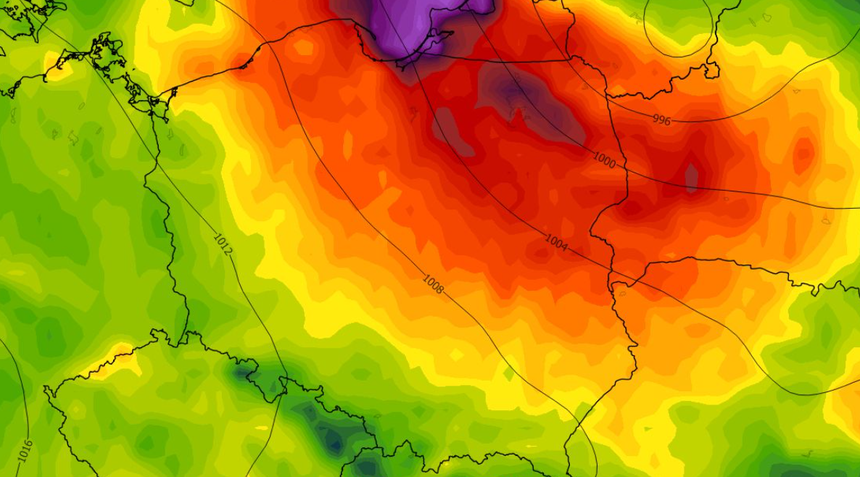 Maksymalny poryw wiatru na wysokości 10 m w ciągu ostatnich 6 godzin (km/h) 08.07
