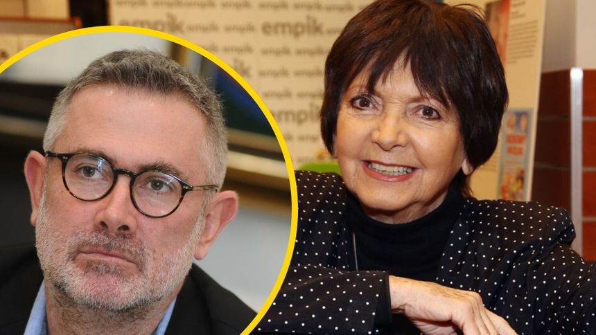 Nie znam osób na zdjęciu. Opis: Dwie osoby pozują do zdjęcia, jedna uśmiecha się, druga ma poważny wyraz twarzy.