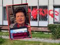 Dewastacja biura Senyszyn