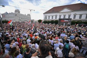 Protest w Budapeszcie