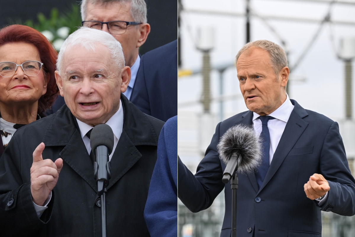 Wielka awantura na miesięcznicy smoleńskiej. Tusk: Kaczyński zachowuje się jak klasyczny warchoł