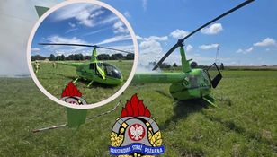 wypadek śmigłowca