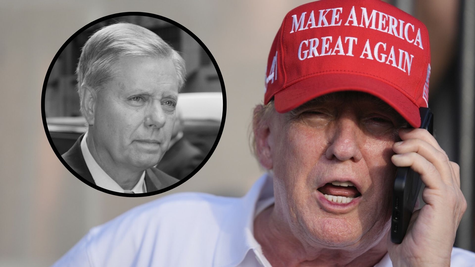Trump rozmawiał z Grahamem tuż przed jego śmiercią. „Załatwimy to, Lindsey”
