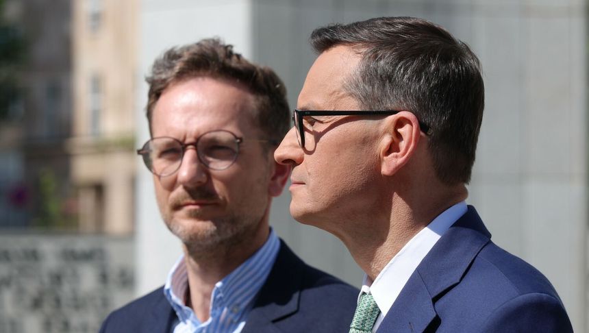 Waldemar Buda i Mateusz Morawiecki