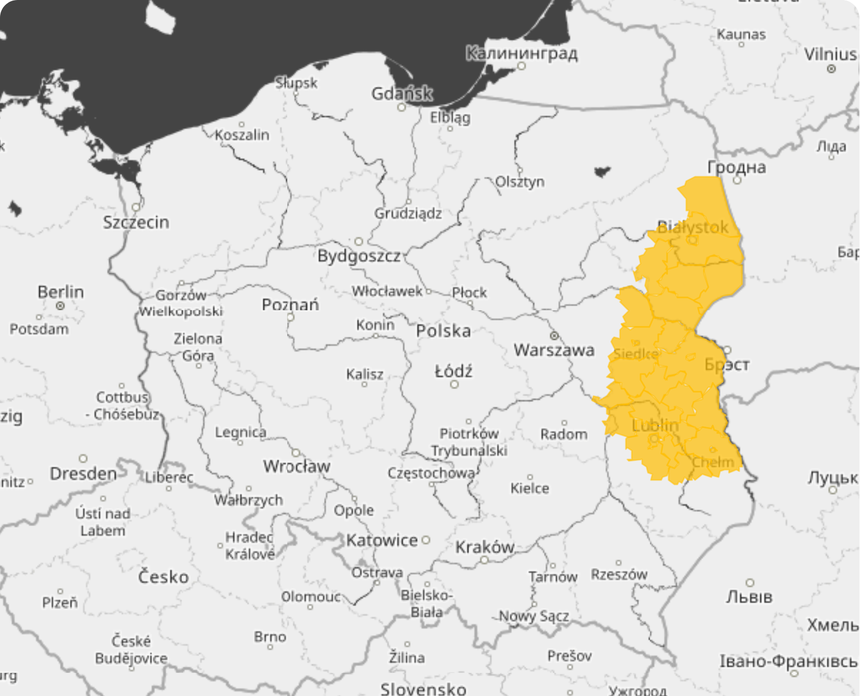 Ostrzeżenia IMGW