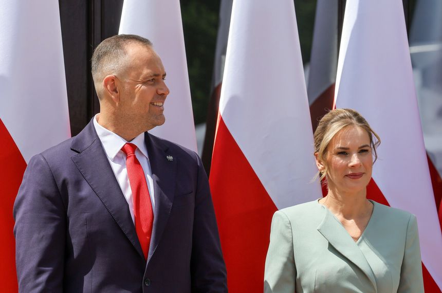 Karol Nawrocki i Marta Nawrocka