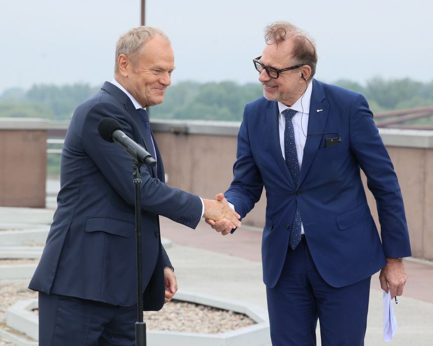 Donald Tusk, Josef Aschbacher 