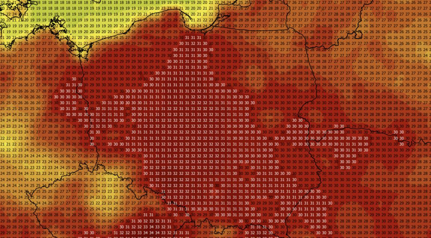 Temperatura maksymalna 17.07