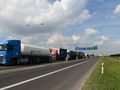 Ciężarówki na A1 (zdjęcie ilustracyjne)