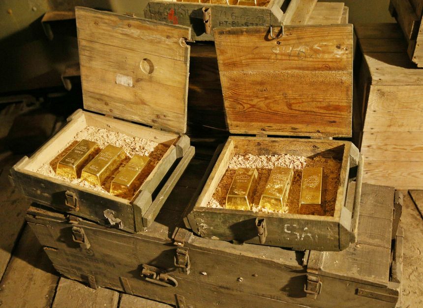 jaki skarb przewoził złoty pociąg?