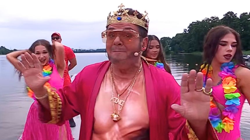 Piotr Pręgowski na scenie