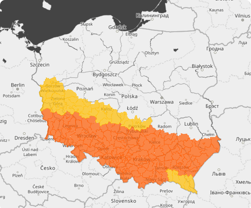 Ostrzeżenia IMGW