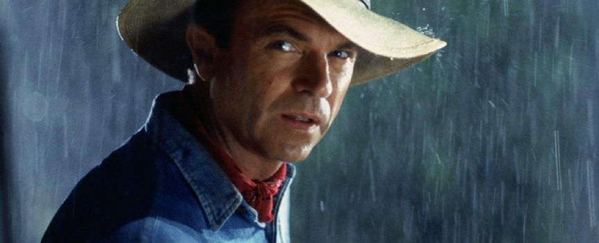 Sam Neill jako Alan Grant w filmie 