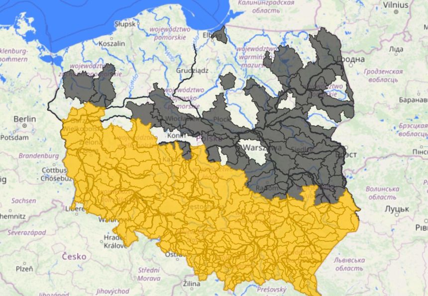 Ostrzeżenia hydrologiczne IMGW