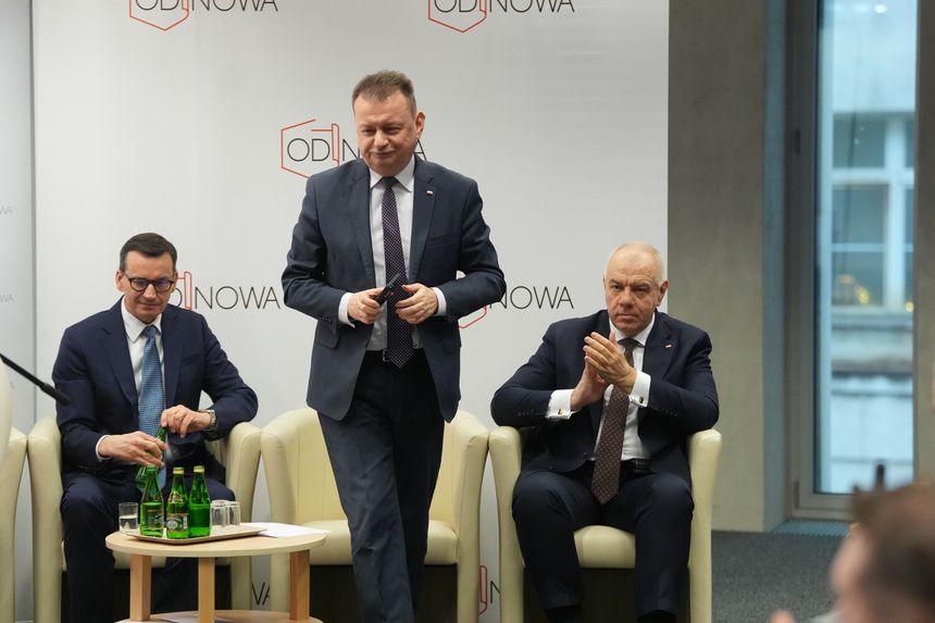 Morawiecki, Sasin, Błaszczak