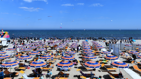 Plaża w gminie Rawenna