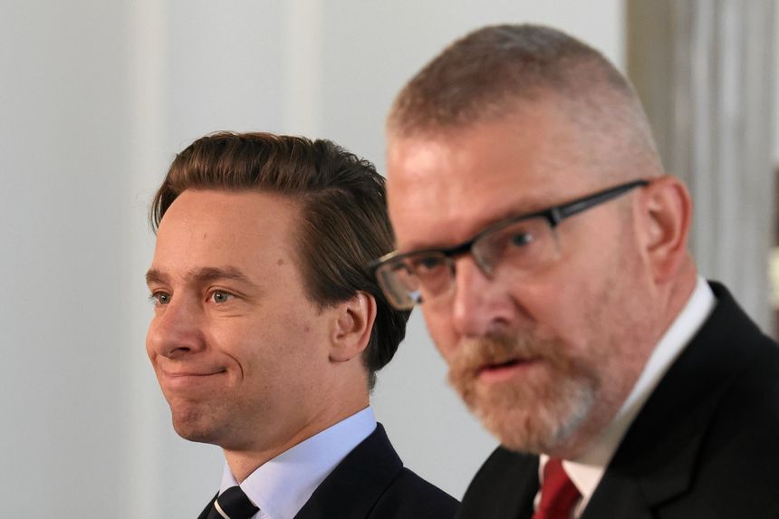 Krzysztof Bosak i Grzegorz Braun