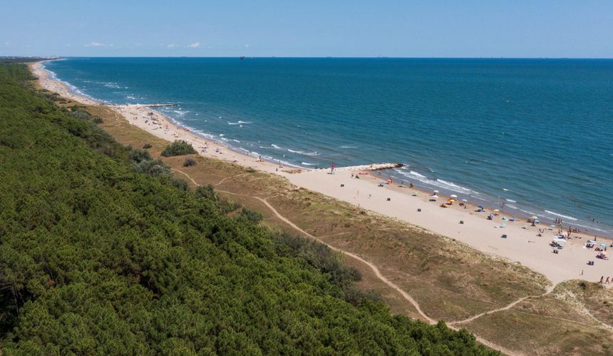 Plaża w Lido di Classe, Rawenna