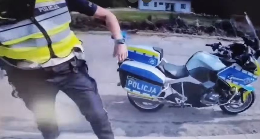 nagranie z pościgu