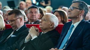 Jaroslaw Kaczynski, Przemyslaw Czarnek, Mateusz Morawiecki