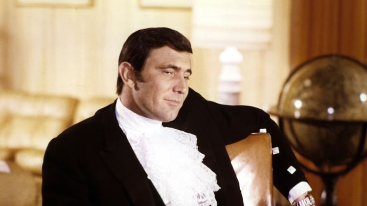 W tajnej służbie Jej Królewskiej Mości - George Lazenby - kadr z filmu