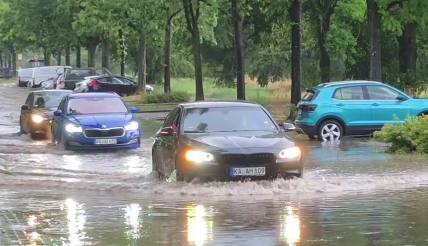 Nawałnice przeszły przez Niemcy