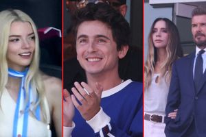 Anya Taylor-Joy, Timothee Chalamet, Victoria i David Beckham