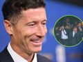 Robert Lewandowski na meczu Hiszpania - Argentyna w finale MŚ 2026.
