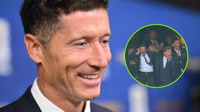 Robert Lewandowski na meczu Hiszpania - Argentyna w finale MŚ 2026.