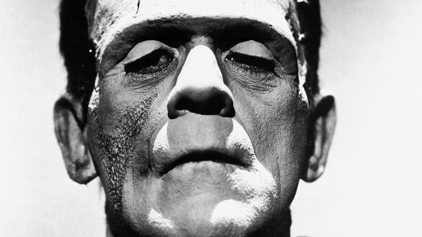 Boris Karloff jako Frankensteina w ekranizacji z 1931 r.