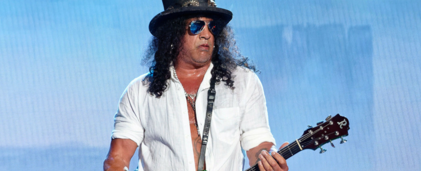 Slash podczas koncertu