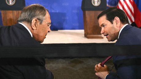 Siergiej Ławrow i Marco Rubio