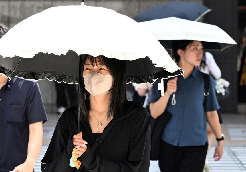 Ekstremalne upały w Japonii