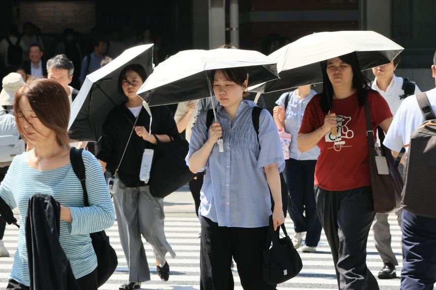 Japonia, ekstremalne upały