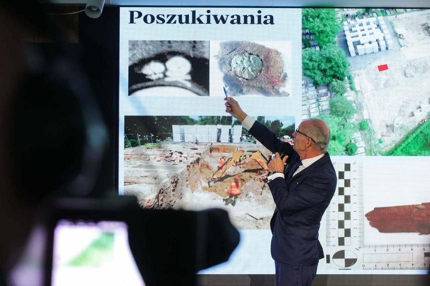 Konferencja prasowa IPN dotycząca zidentyfikowania Mieczysława Dziemieszkiewicza 