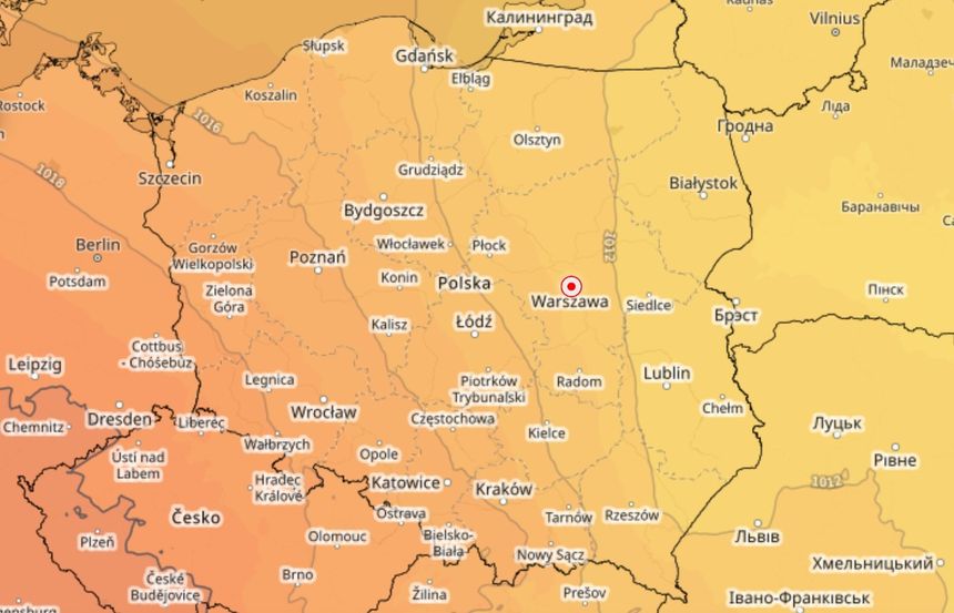 pogoda w Polsce