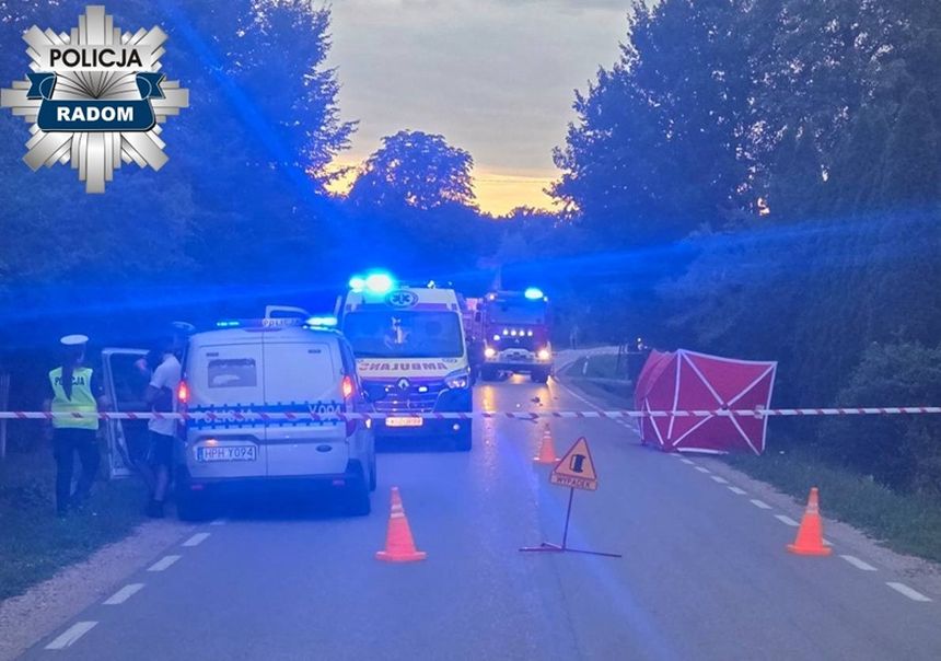 wypadek na Mazowszu