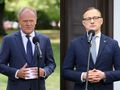 Tusk i Leśkiewicz