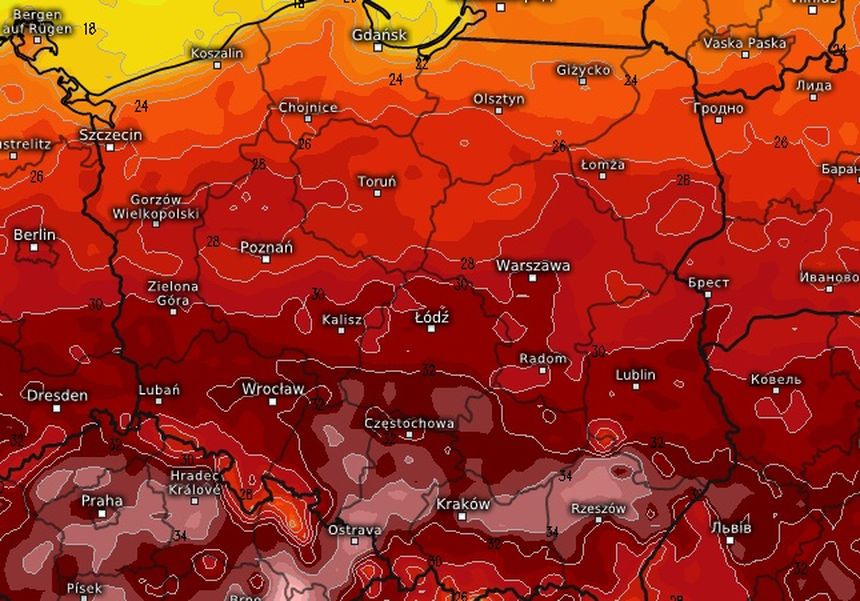 upał w Polsce