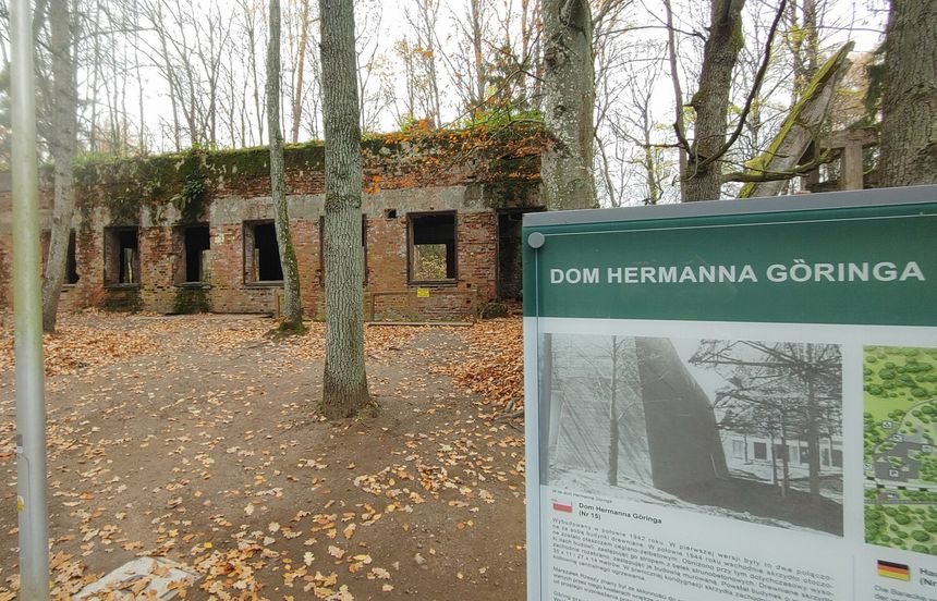 Wilczy Szaniec, dom Hermana Goringa