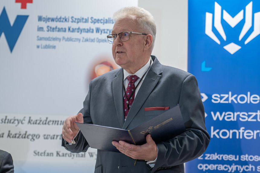 Piotr Matej jest dyrektorem Wojewódzkiego Szpitala Specjalistycznego w Lublinie