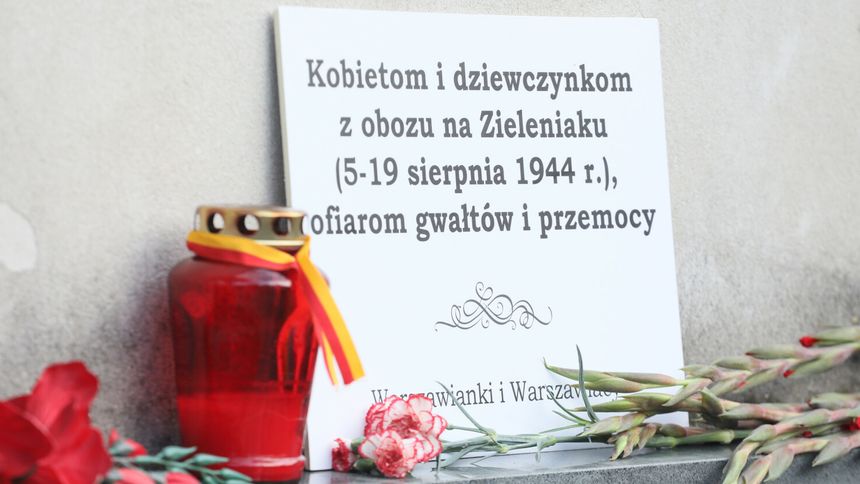 Upamiętnienie Kobiet i Dziewczynek z obozu na Zieleniaku, zamordowanych w pierwszych dniach Powstania Warszawskiego