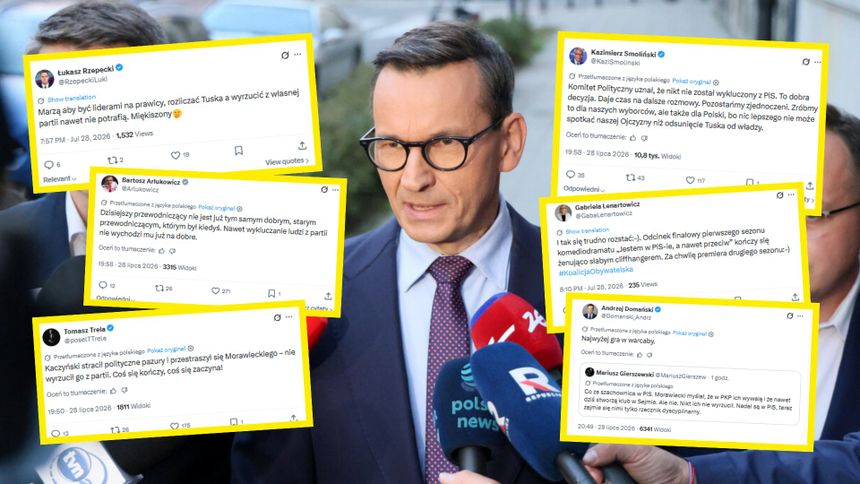Mateusz Morawiecki. Wpisy na X